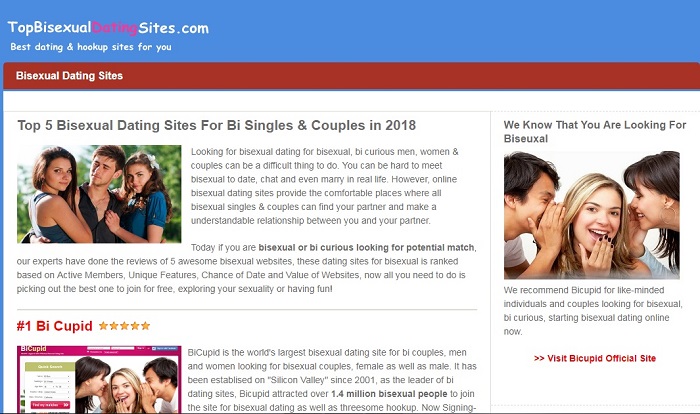 Topbisexualdatingsites.com help bisexual singles and couples meet bisexuals nearby
